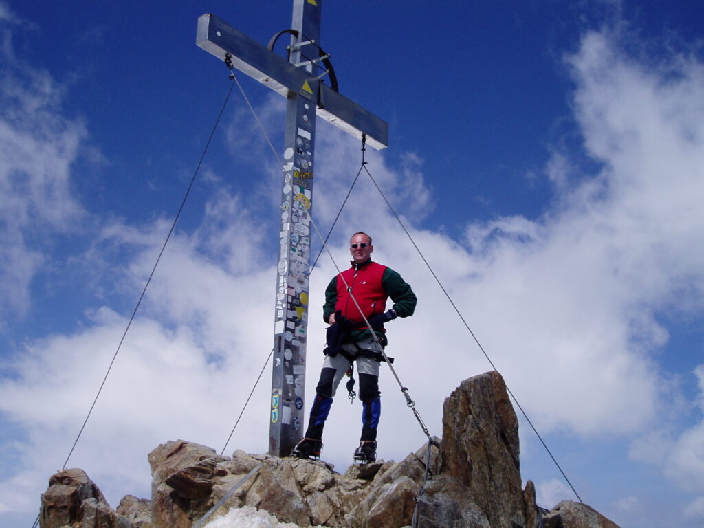 Top van de Wildspitze (3770 meter) 2005